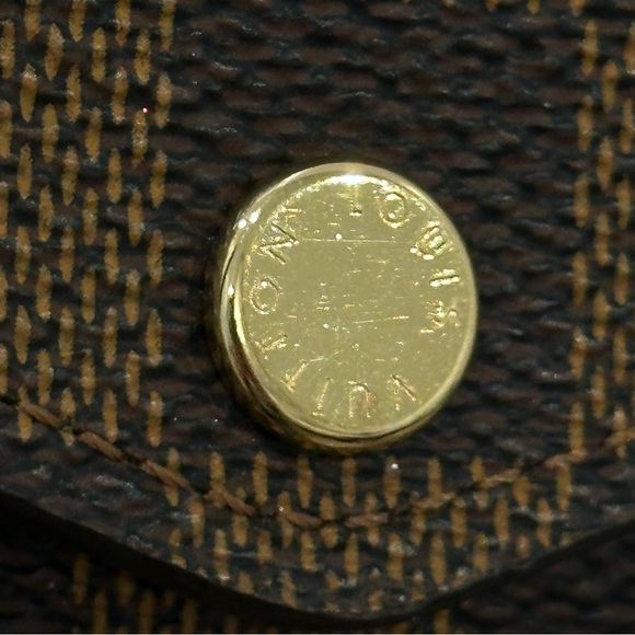 *SOLD* Louis Vuitton Damier Ebene Sarah Wallet - Picture 10 of 12